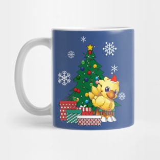 Chocobo Around The Christmas Tree Mug